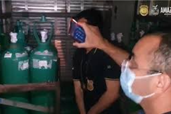 Empresário é preso em Manaus por esconder cilindros de oxigênio