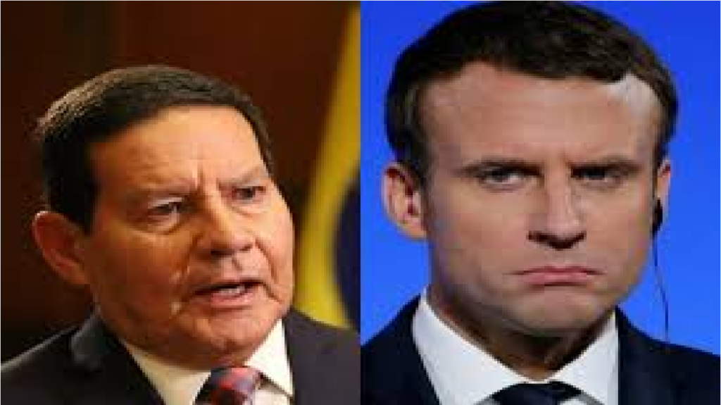 General Mourão rebate aos ataques do presidente da França e diz "Macron desconhece a produção de soja de Brasil"